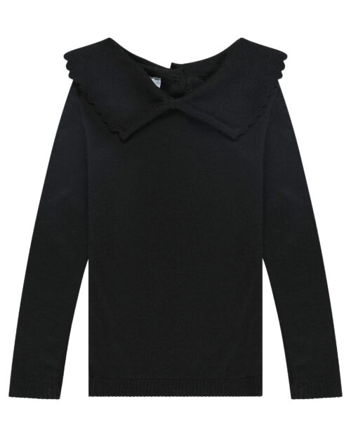 חולצת אמי שרוול ארוך - שחור