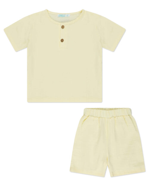 חולצה ומכנס טטרה שרוול קצר